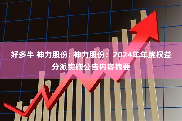 好多牛 神力股份: 神力股份:2024年年度权益分派实施公告内容摘要